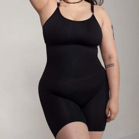 Catsuit Corto Modelador con Tazas